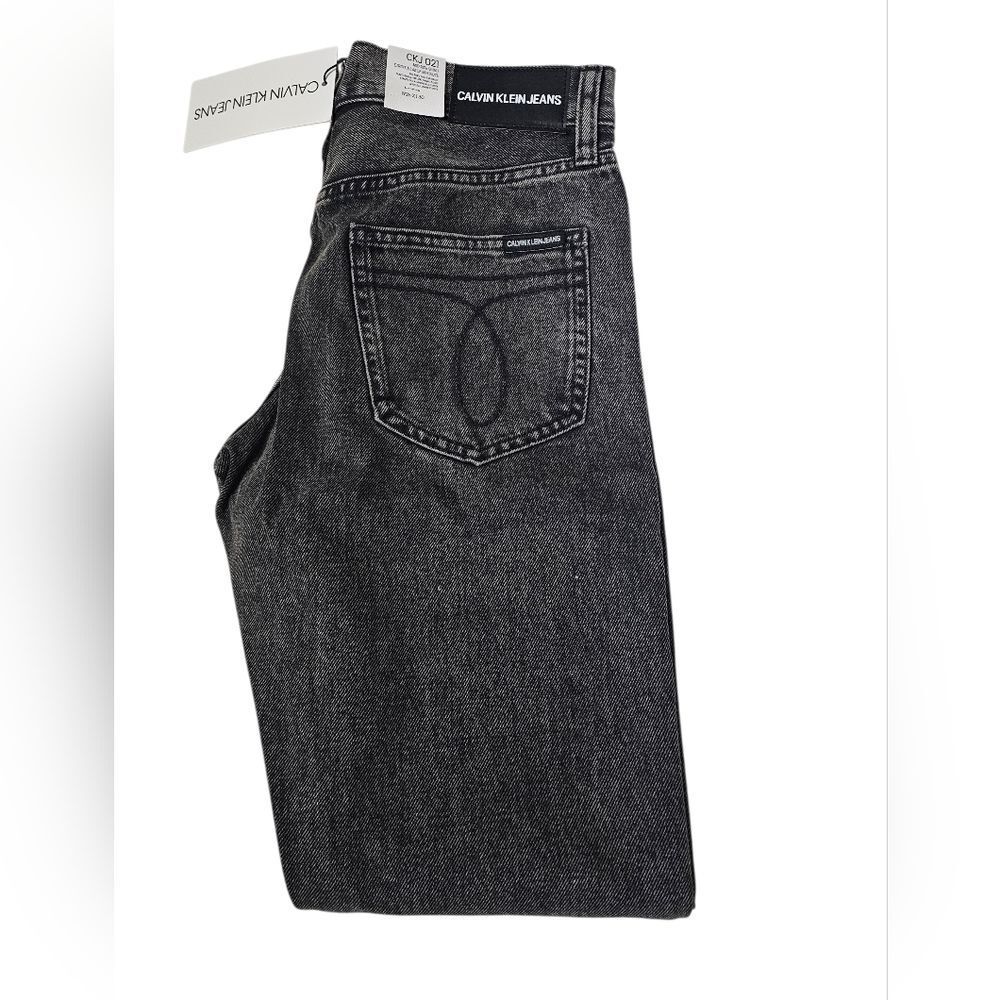 Calvin Klein Men's Dark Gray Slim Jeans